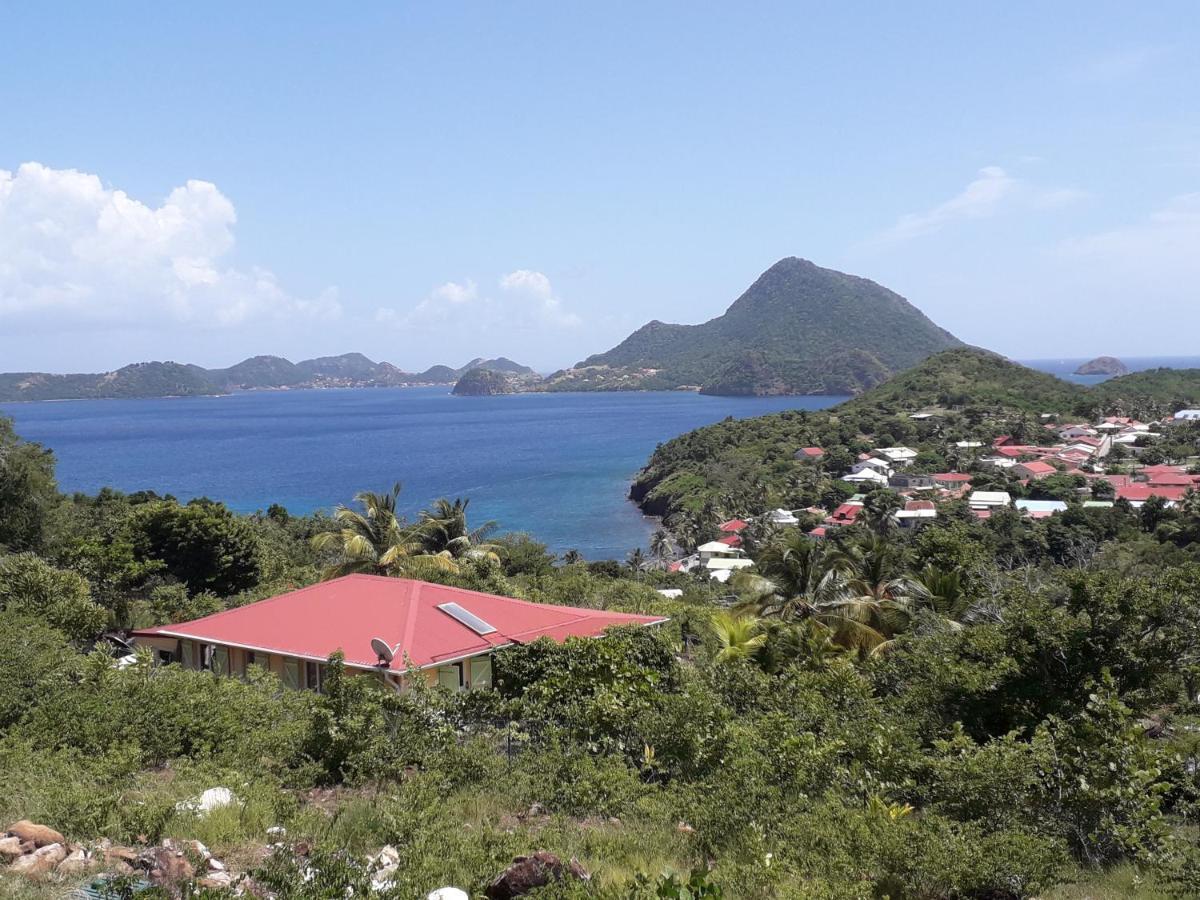 Terre-de-Bas Ti Kaz Anoli Vue Epoustouflante Sur La Baieヴィラ エクステリア 写真