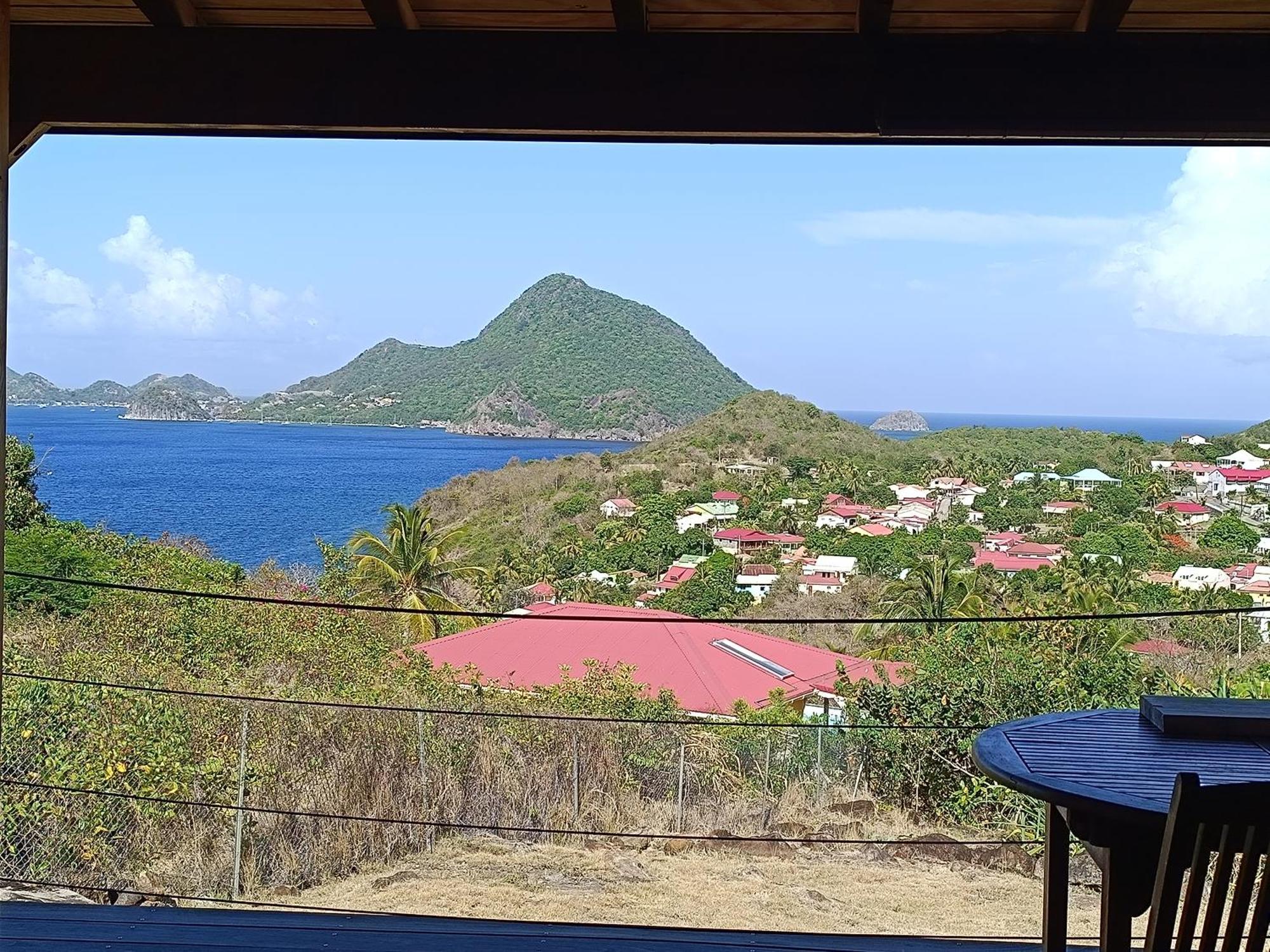 Terre-de-Bas Ti Kaz Anoli Vue Epoustouflante Sur La Baieヴィラ エクステリア 写真